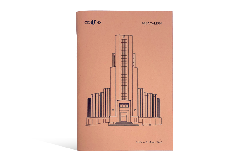 Libreta Edificio El Moro, Colonia Tabacalera - Arquitectura CDdfMX