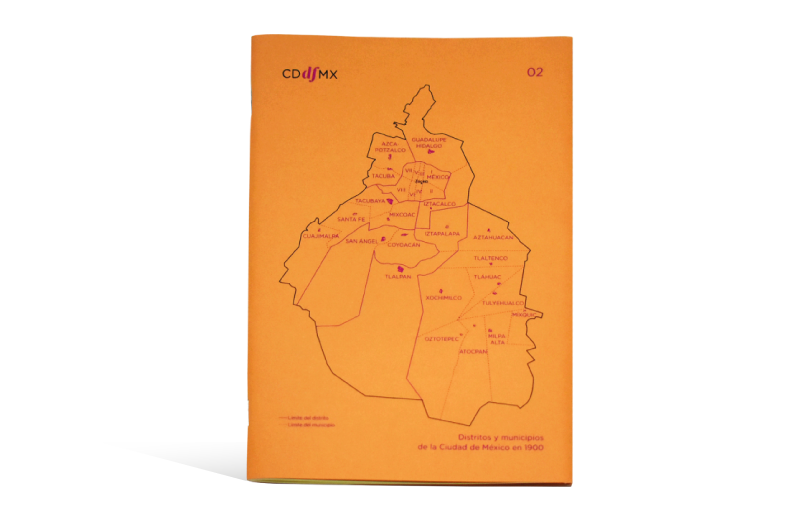 02 Libreta Distritos y Municipios de la Ciudad de México, 1900 - CDdfMX