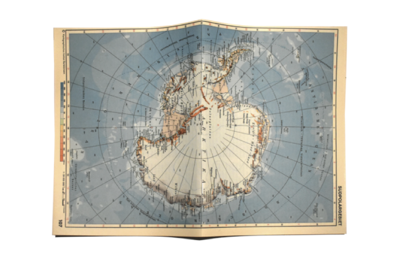 Libreta Mapa original antiguo POR PEDIDO - 1/2 carta